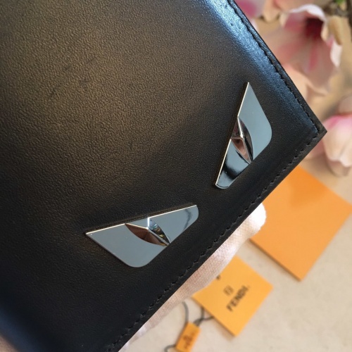 Replica Fendi AAA Man Wallets #853401 $64.00 USD for Wholesale