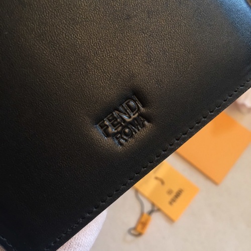 Replica Fendi AAA Man Wallets #853401 $64.00 USD for Wholesale