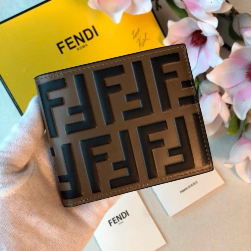 Wholesale Fendi AAA Man Wallets #853403 $64.00 USD, Wholesale Quality Replica Fendi AAA Man Wallets