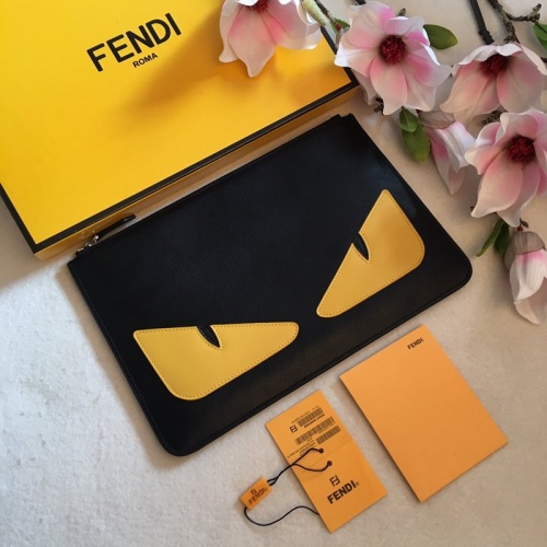 Wholesale Fendi AAA Man Wallets #855742 $64.00 USD, Wholesale Quality Replica Fendi AAA Man Wallets