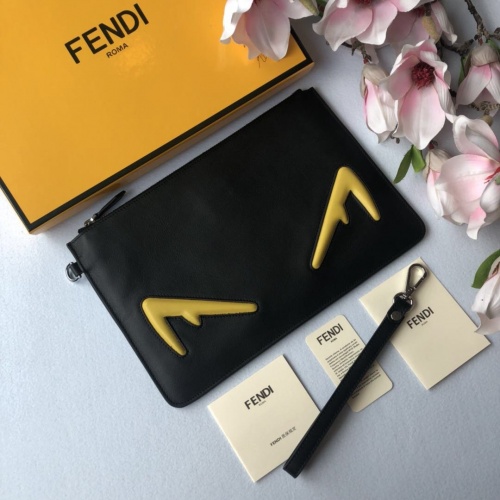 Wholesale Fendi AAA Man Wallets #855744 $72.00 USD, Wholesale Quality Replica Fendi AAA Man Wallets