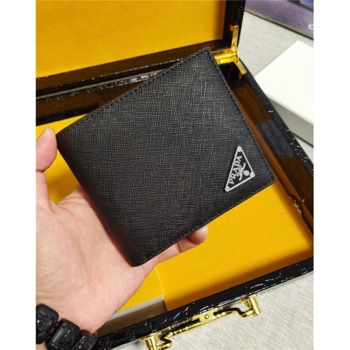 Wholesale Prada AAA Man Wallets #863276 $39.00 USD, Wholesale Quality Replica Prada AAA Man Wallets