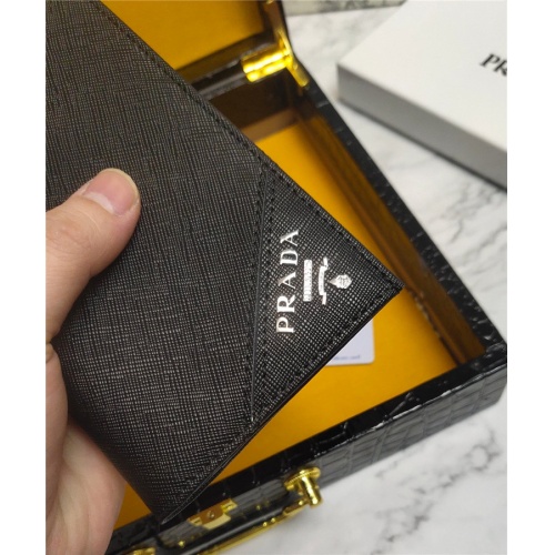 Replica Prada AAA Man Wallets #863278 $41.00 USD for Wholesale