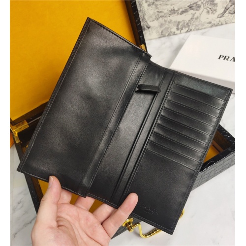 Replica Prada AAA Man Wallets #863278 $41.00 USD for Wholesale