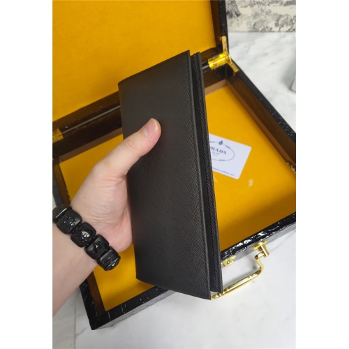 Replica Prada AAA Man Wallets #863279 $41.00 USD for Wholesale