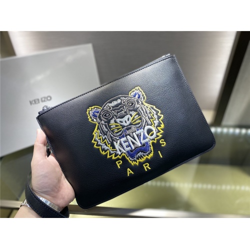 Wholesale Kenzo AAA Man Wallets #863283 $54.00 USD, Wholesale Quality Replica Kenzo AAA Man Wallets