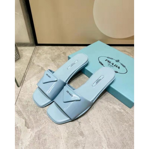 Wholesale Prada Slippers For Women #864025 $81.00 USD, Wholesale Quality Replica Prada Slippers