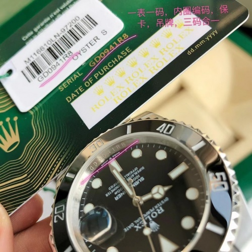 Replica Rolex AAA Quality Watches For Men #865521 $200.00 USD for Wholesale