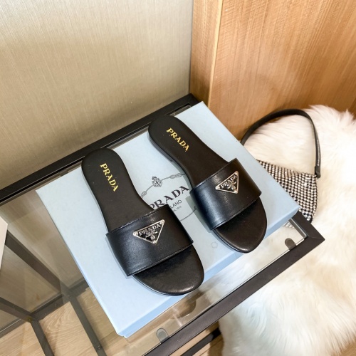 Wholesale Prada Slippers For Women #865762 $52.00 USD, Wholesale Quality Replica Prada Slippers