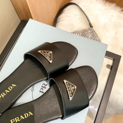 Replica Prada Slippers For Women #865762 $52.00 USD for Wholesale