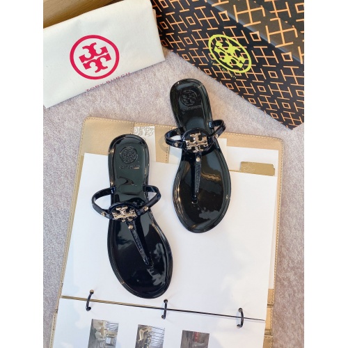 Wholesale Tory Burch TB Slippers For Women #866279 $29.00 USD, Wholesale Quality Replica Tory Burch TB Slippers