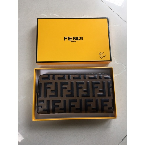 Wholesale Fendi AAA Man Wallets #866513 $60.00 USD, Wholesale Quality Replica Fendi AAA Man Wallets