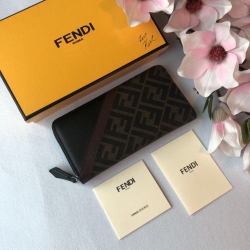 Wholesale Fendi AAA Man Wallets #866515 $64.00 USD, Wholesale Quality Replica Fendi AAA Man Wallets