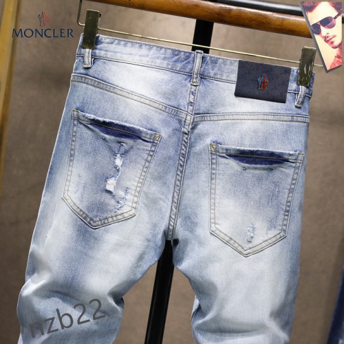 Replica Moncler Jeans For Men #867378 $48.00 USD for Wholesale