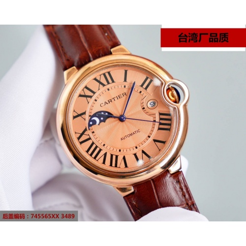 Wholesale Cartier AAA Quality Watches For Men #869534 $210.00 USD, Wholesale Quality Replica Cartier AAA Quality Watches