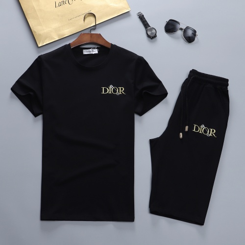 Wholesale Christian Dior Tracksuits Short Sleeved For Men #870472 $48.00 USD, Wholesale Quality Replica Christian Dior Tracksuits