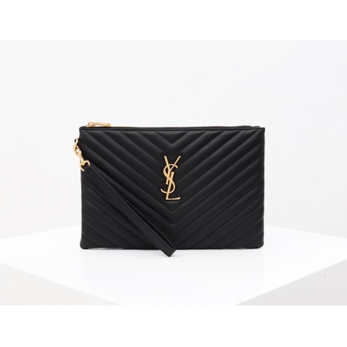 Wholesale Yves Saint Laurent AAA Wallets For Women #871063 $68.00 USD, Wholesale Quality Replica Yves Saint Laurent AAA Wallets