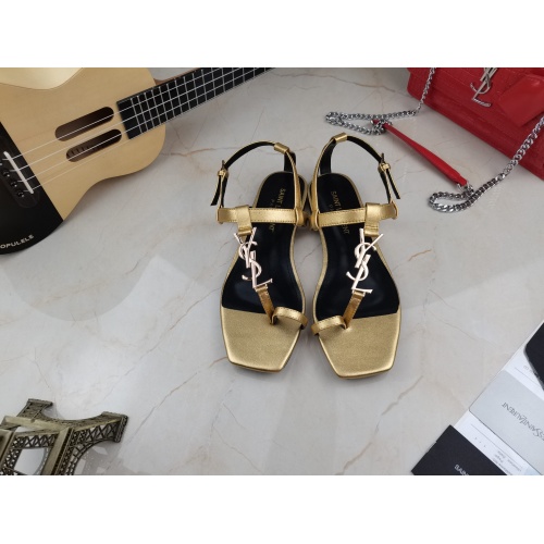 Replica Yves Saint Laurent YSL Sandal For Women #879550 $92.00 USD for Wholesale