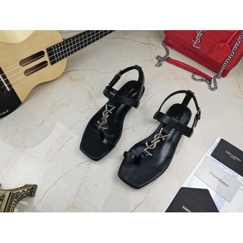 Wholesale Yves Saint Laurent YSL Sandal For Women #879552 $92.00 USD, Wholesale Quality Replica Yves Saint Laurent YSL Sandal