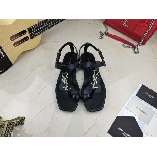 Replica Yves Saint Laurent YSL Sandal For Women #879552 $92.00 USD for Wholesale