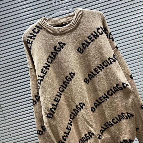 Replica Balenciaga Sweaters Long Sleeved For Unisex #886698 $45.00 USD for Wholesale