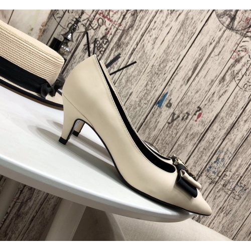 Replica Yves Saint Laurent YSL High-Heeled Shoes For Women #888827 $101.00 USD for Wholesale