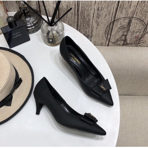 Wholesale Yves Saint Laurent YSL High-Heeled Shoes For Women #888828 $101.00 USD, Wholesale Quality Replica Yves Saint Laurent YSL High-Heeled Shoes