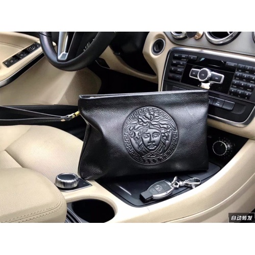 Wholesale Versace AAA Man Wallets #889224 $54.00 USD, Wholesale Quality Replica Versace AAA Man Wallets