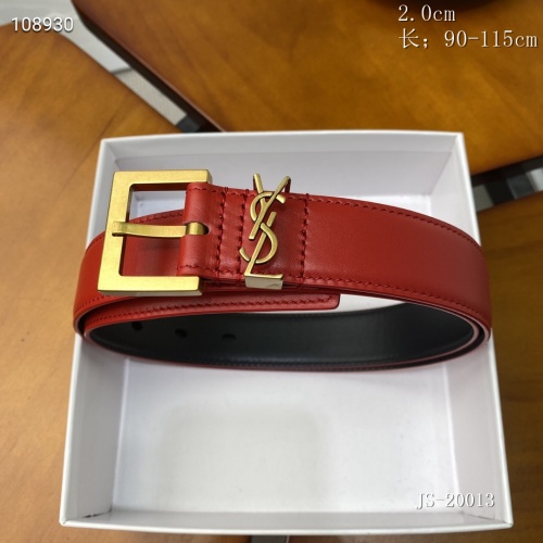 Wholesale Yves Saint Laurent AAA Belts #889666 $52.00 USD, Wholesale Quality Replica Yves Saint Laurent AAA Quality Belts