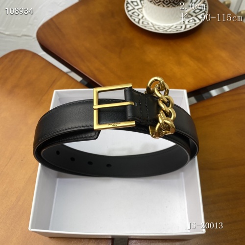 Wholesale Yves Saint Laurent AAA Belts #889669 $52.00 USD, Wholesale Quality Replica Yves Saint Laurent AAA Quality Belts