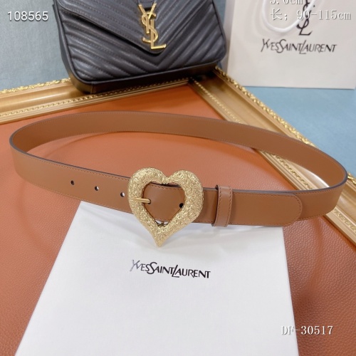 Wholesale Yves Saint Laurent AAA Belts #889702 $68.00 USD, Wholesale Quality Replica Yves Saint Laurent AAA Quality Belts