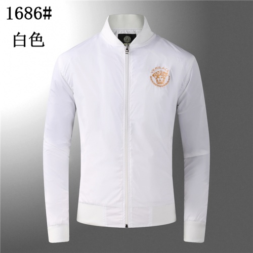 Wholesale Versace Jackets Long Sleeved For Men #904207 $40.00 USD, Wholesale Quality Replica Versace Jackets