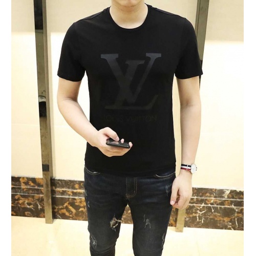 Wholesale Louis Vuitton LV T-Shirts Short Sleeved For Men #907316 $24.00 USD, Wholesale Quality Replica Clearance