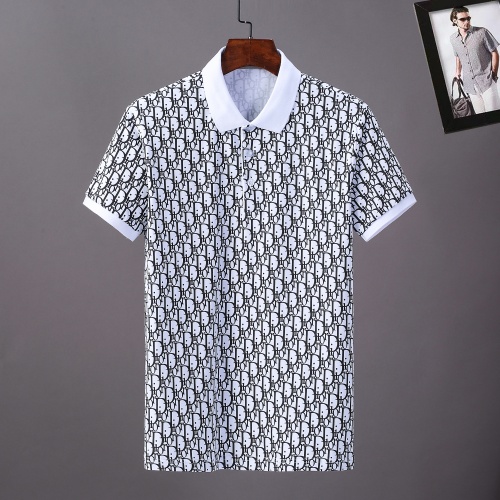 Wholesale Christian Dior T-Shirts Short Sleeved For Men #908858 $34.00 USD, Wholesale Quality Replica Christian Dior T-Shirts