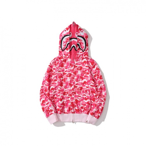 Wholesale Bape Hoodies Long Sleeved For Men #909434 $56.00 USD, Wholesale Quality Replica Bape Hoodies