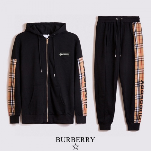 Wholesale Burberry Tracksuits Long Sleeved For Men #910481 $80.00 USD, Wholesale Quality Replica Burberry Tracksuits