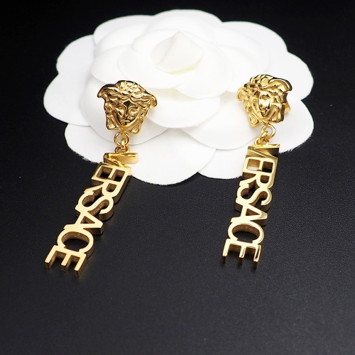 Wholesale Versace Earrings #918921 $25.00 USD, Wholesale Quality Replica Versace Earrings