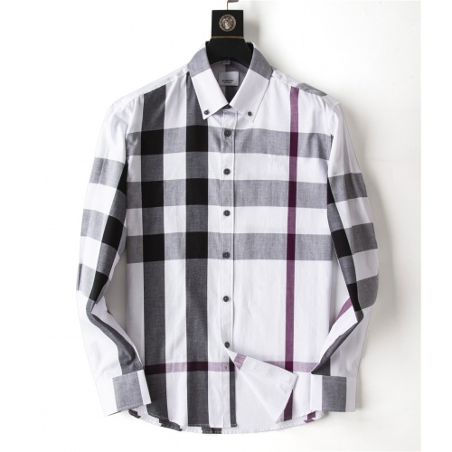 Wholesale Burberry Shirts Long Sleeved For Men #923956 $34.00 USD, Wholesale Quality Replica Burberry Shirts