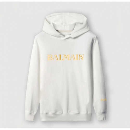 Wholesale Balmain Hoodies Long Sleeved For Men #928748 $41.00 USD, Wholesale Quality Replica Balmain Hoodies