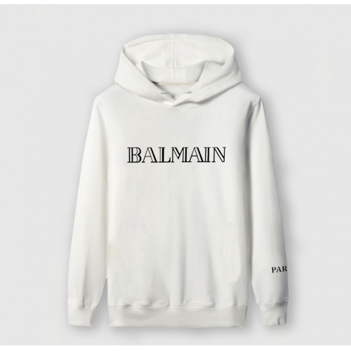 Wholesale Balmain Hoodies Long Sleeved For Men #928750 $41.00 USD, Wholesale Quality Replica Balmain Hoodies