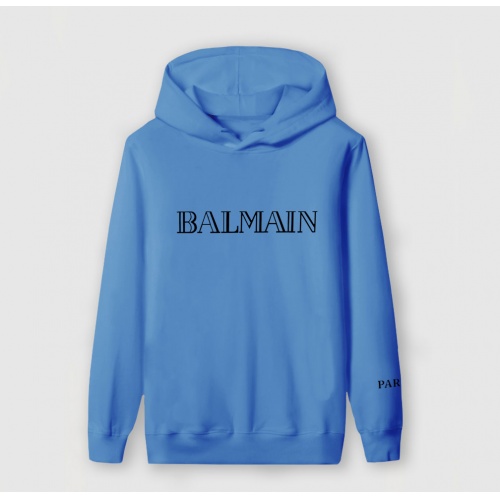 Wholesale Balmain Hoodies Long Sleeved For Men #928752 $41.00 USD, Wholesale Quality Replica Balmain Hoodies