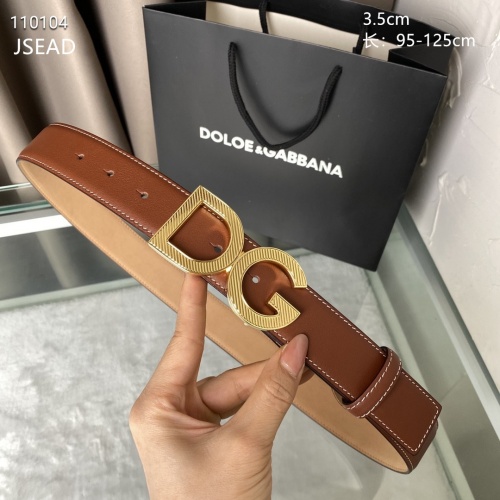 Wholesale Dolce &amp; Gabbana D&amp;G AAA Quality Belts For Men #930089 $56.00 USD, Wholesale Quality Replica Dolce &amp; Gabbana D&amp;G AAA Quality Belts