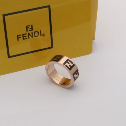 Wholesale Fendi rings #930454 $27.00 USD, Wholesale Quality Replica Fendi Rings