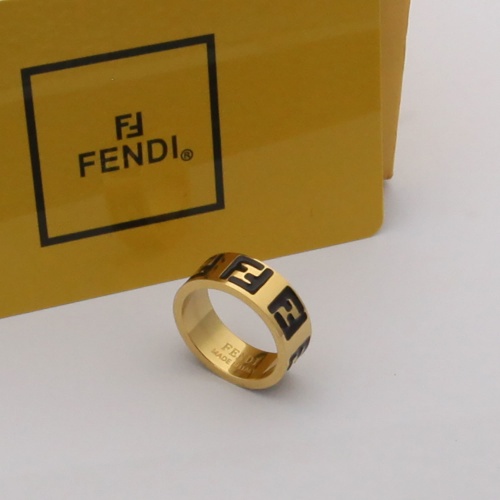 Wholesale Fendi rings In Gold #930455 $27.00 USD, Wholesale Quality Replica Fendi Rings