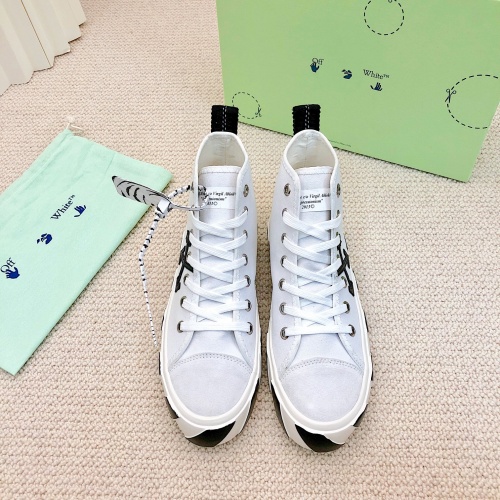 Replica Off-White High Tops Shoes For Men #934488 $80.00 USD for Wholesale