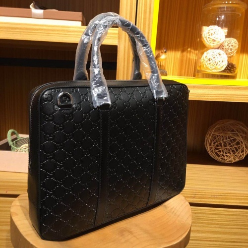 Replica Gucci AAA Man Handbags #938911 $105.00 USD for Wholesale