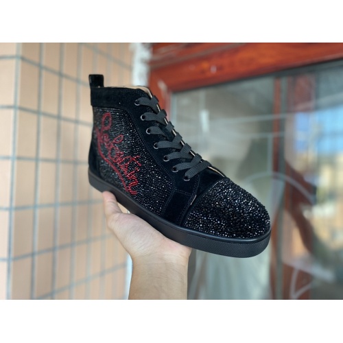 Wholesale Christian Louboutin High Tops Shoes For Women #939962 $115.00 USD, Wholesale Quality Replica Christian Louboutin High Top Shoes