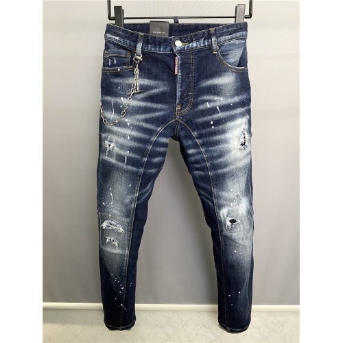 Wholesale Dsquared Jeans For Men #940702 $62.00 USD, Wholesale Quality Replica Dsquared Jeans