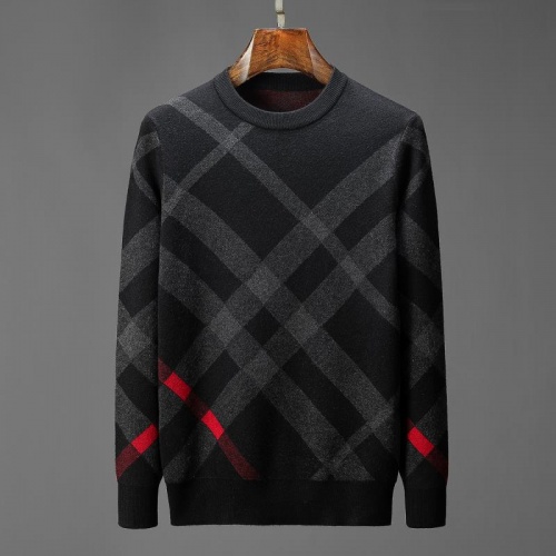 Wholesale Burberry Fashion Sweaters Long Sleeved For Men #941249 $48.00 USD, Wholesale Quality Replica Burberry Fashion Sweaters