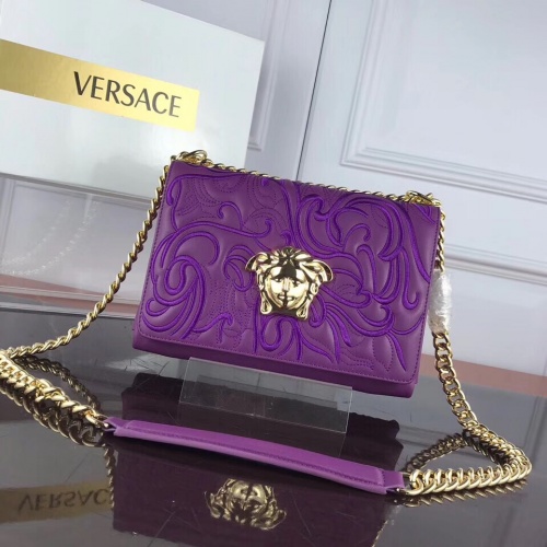 Wholesale Versace AAA Quality Messenger Bags For Women #946974 $128.00 USD, Wholesale Quality Replica Versace AAA Quality Messenger Bags